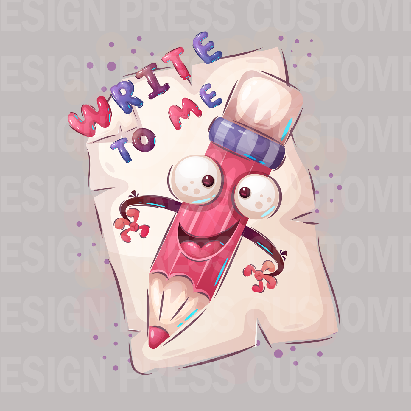 Valentine Write to me PNG, sublimation, POD, Digital Download Image