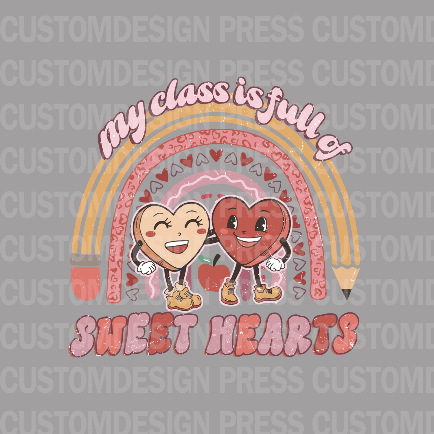 Class full of sweet hearts