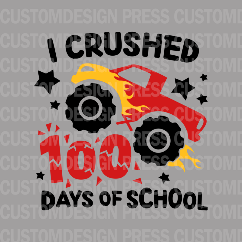 Crushed 100 Days of school