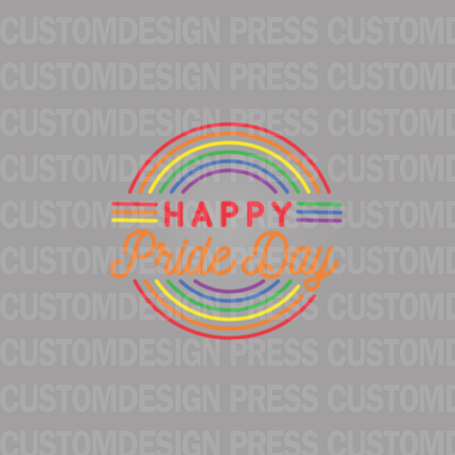 Happy Pride Day, PNG,  sublimation, POD, Digital Download Image