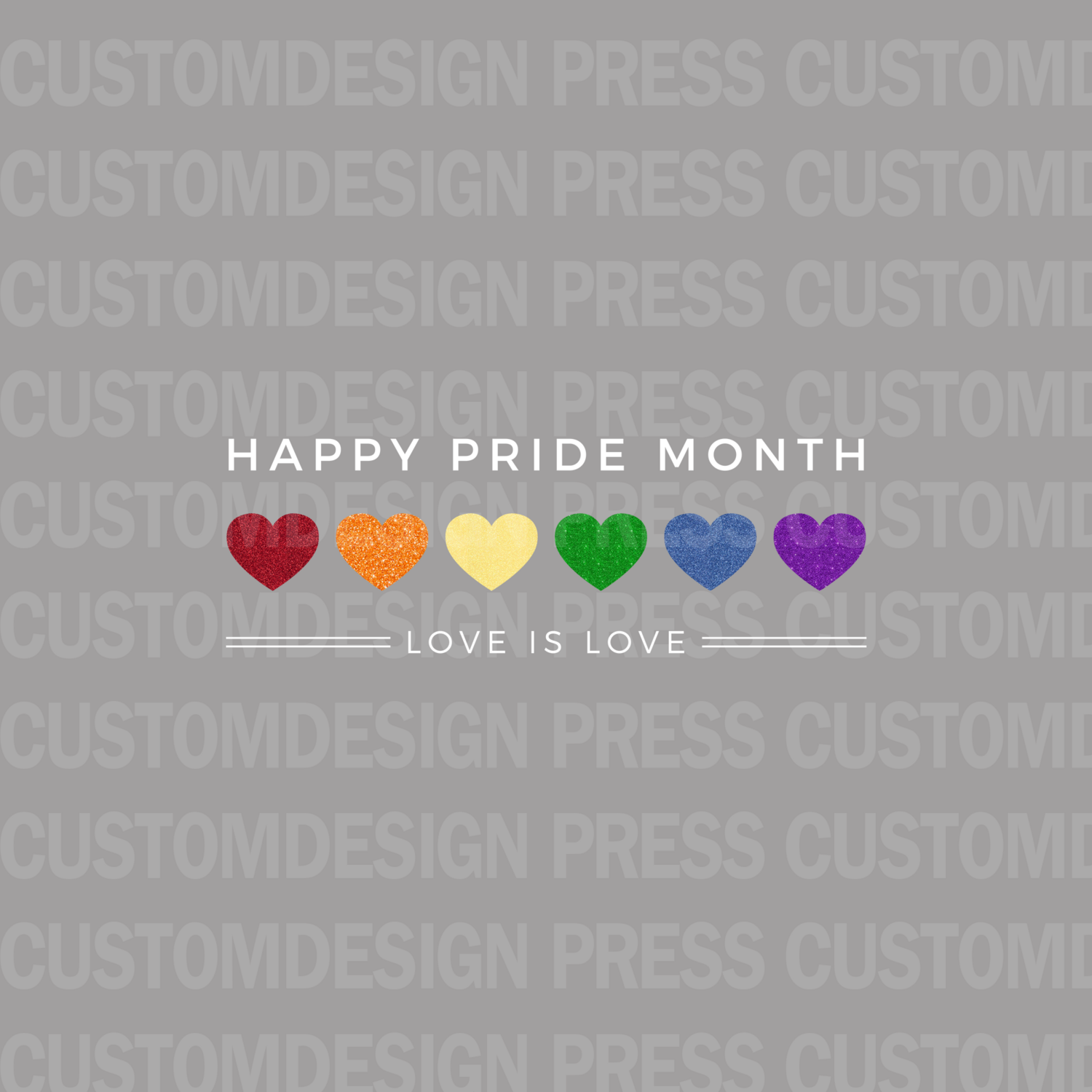 Happy Pride Month Love is Love, PNG,  sublimation, POD, Digital Download Image