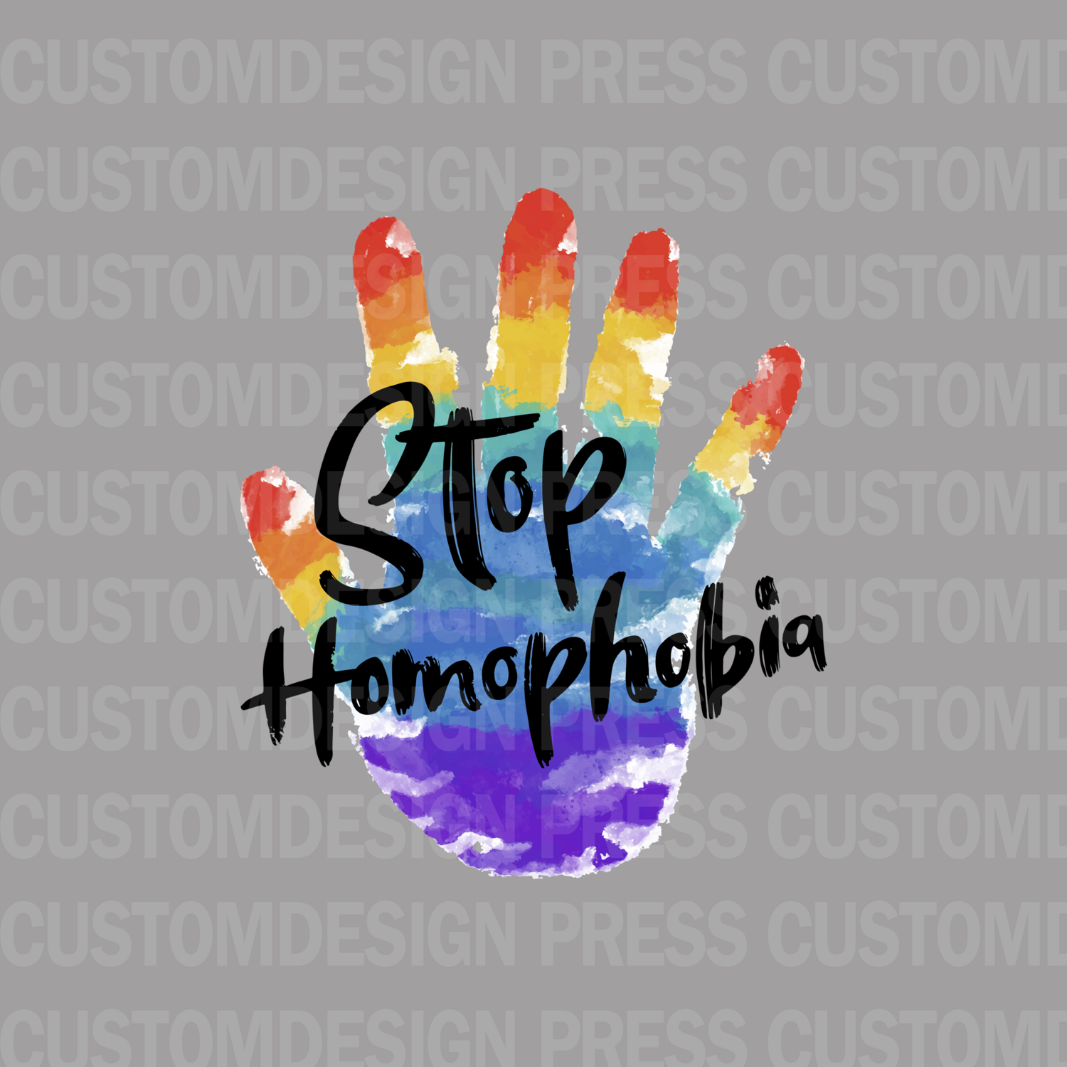 Stop Homophobia PNG,  sublimation, POD, Digital Download Image