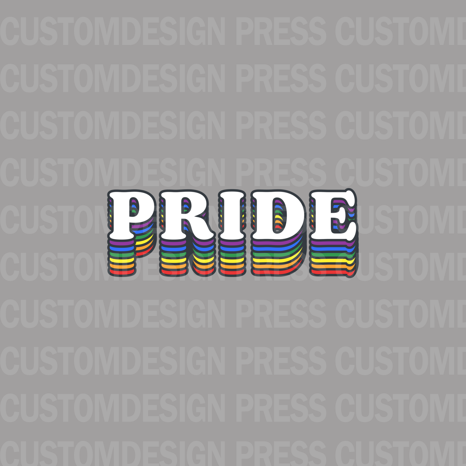 PRIDE Stack PNG,  sublimation, POD, Digital Download Image