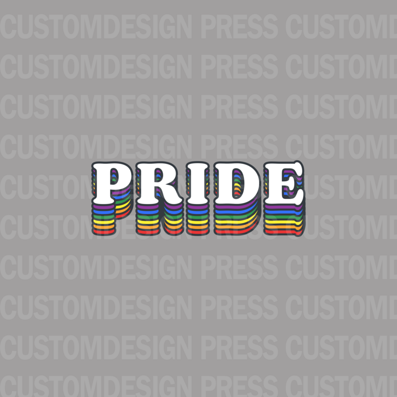 PRIDE Stack PNG,  sublimation, POD, Digital Download Image