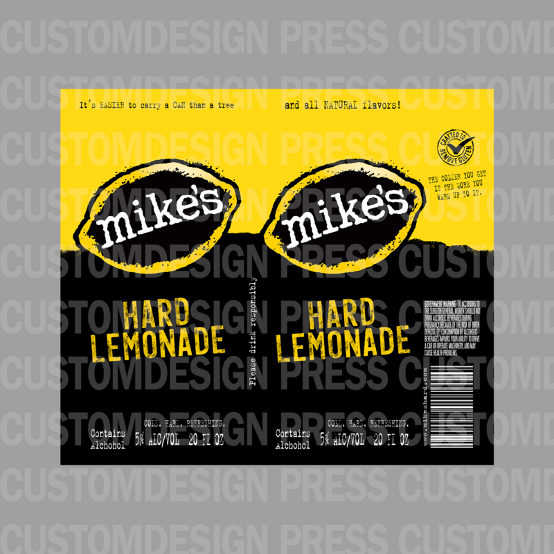 Mike&#39;s Hard Lemonade, 20 OZ Skinny Tumbler Wrap