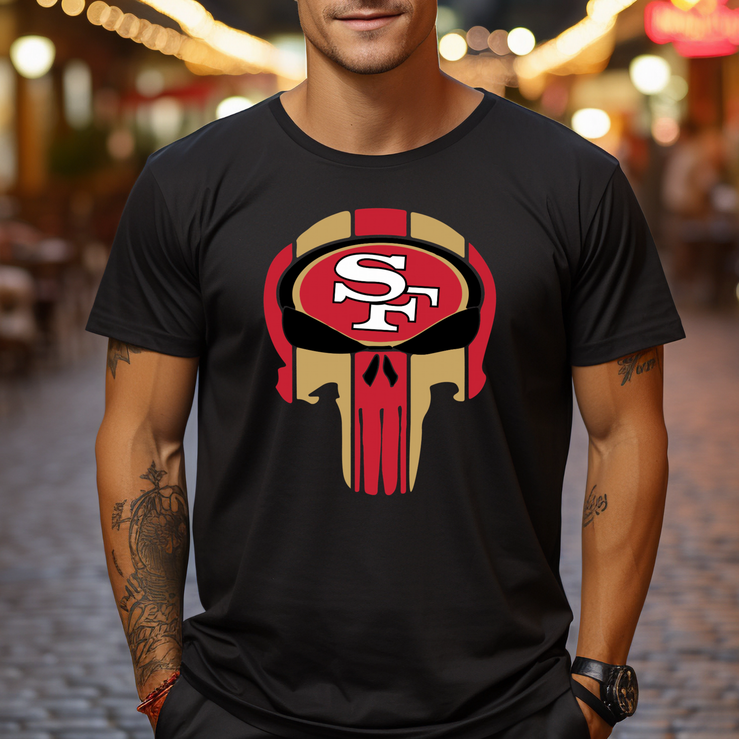 San Francisco 49ers Skull
