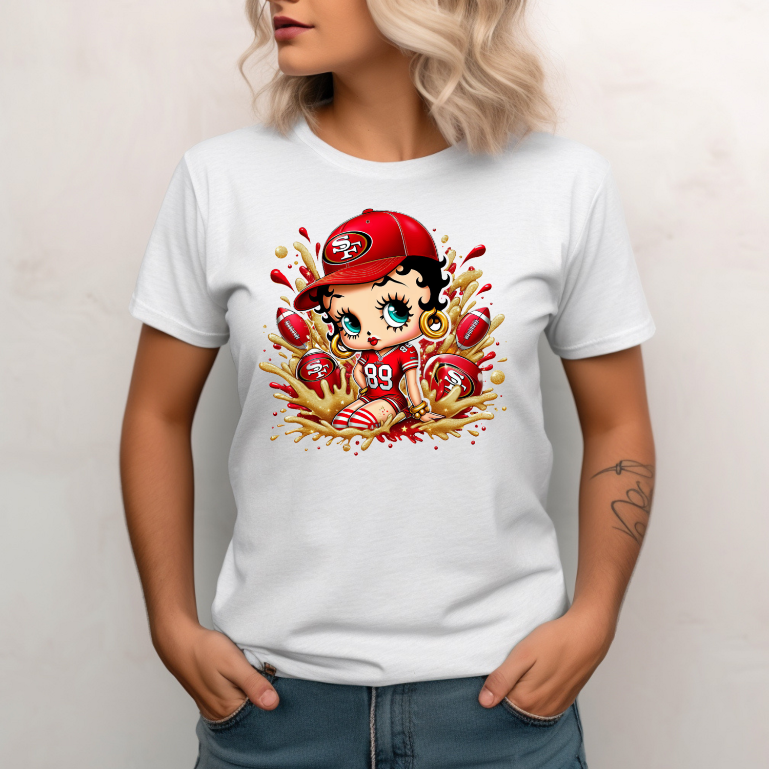 Glitter 49ers Betty