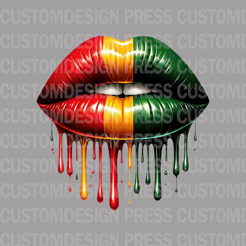 Lip Drip Juneteenth Colors