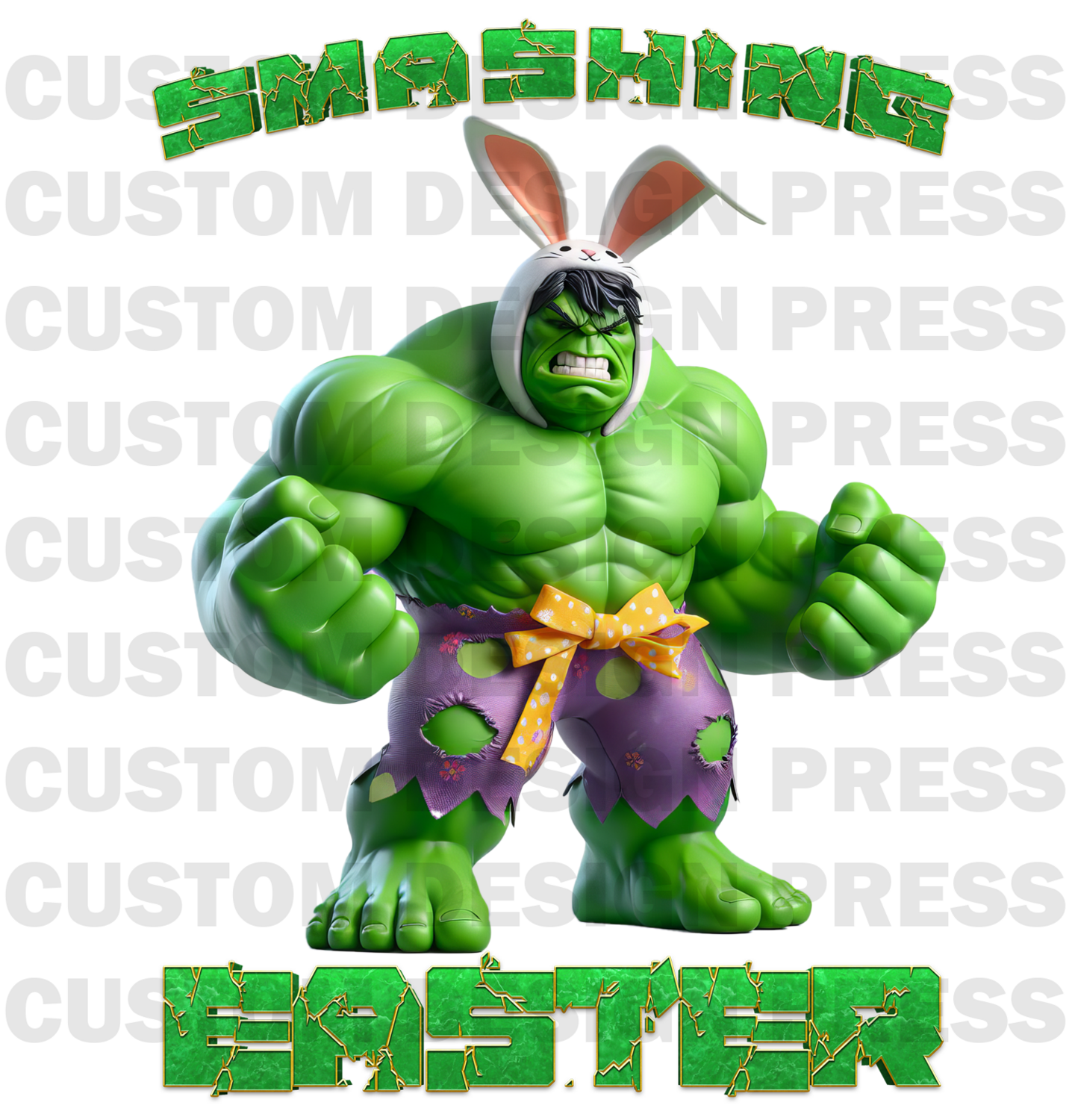 Smashing Easter Hulk