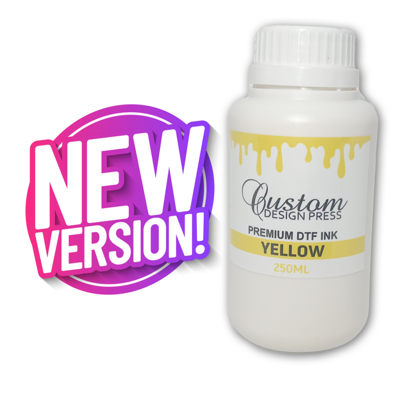 Yellow Premium DTF (Direct to film) Ink 250ml