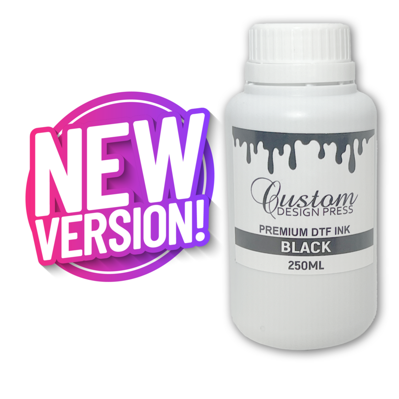 Premium BLACK DTF (Direct to film) Ink 250ml