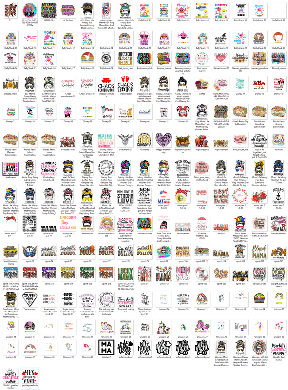 Mother&#39;s Day PNG Bundle