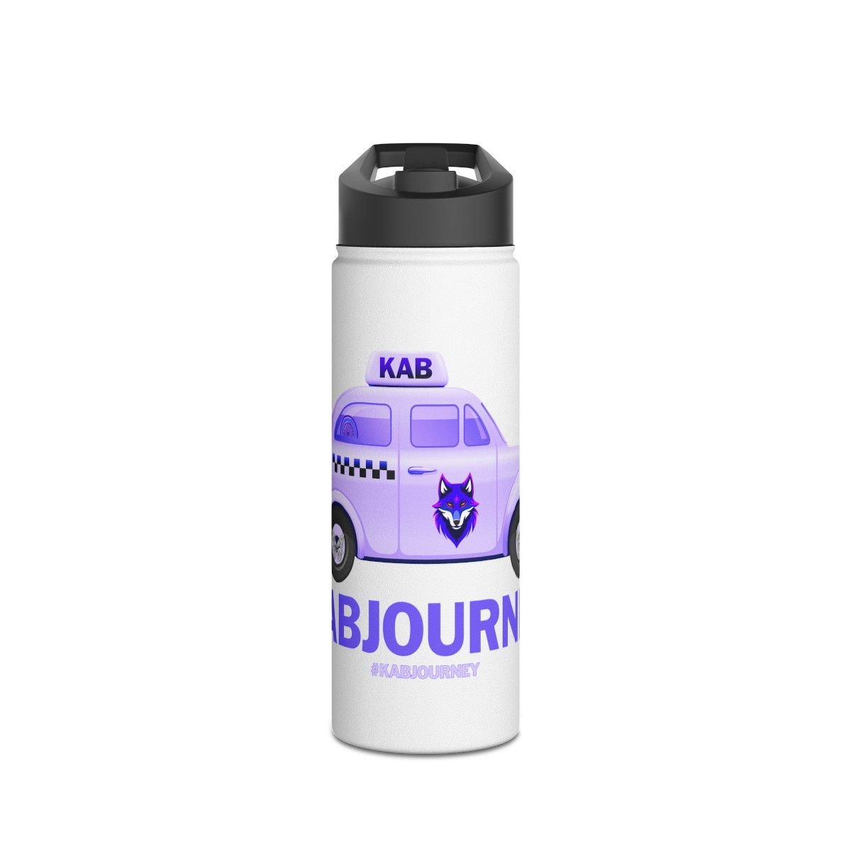 KAB Lupus Awareness/Support Stainless Steel Water Bottle, Standard Lid
