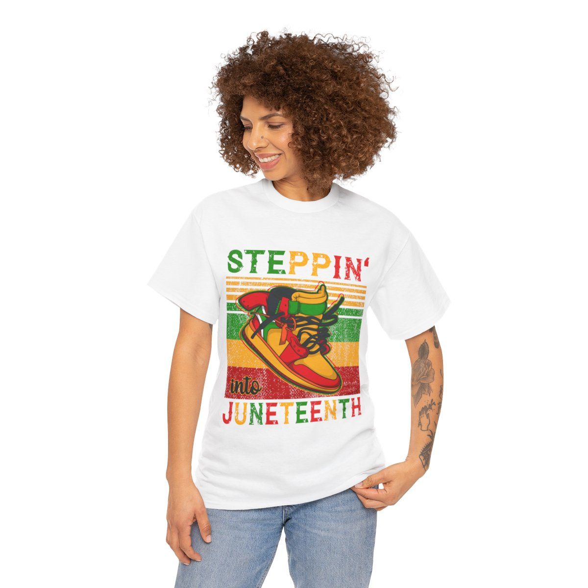 Steppin&#39; Into Juneteenth Shirt