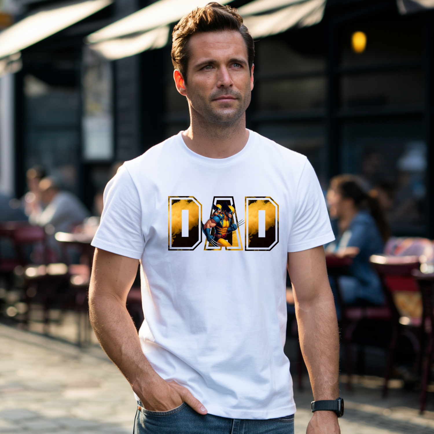 Wolverine &amp; Son Dad shirt