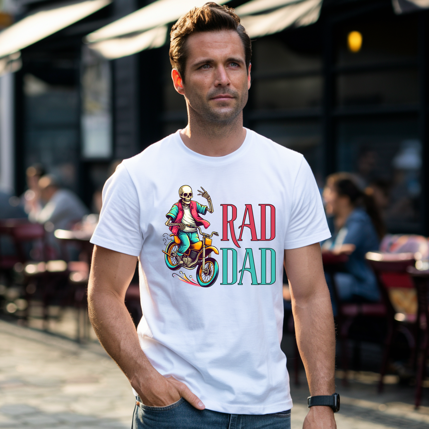 Motorcycle Rad Dad shirt