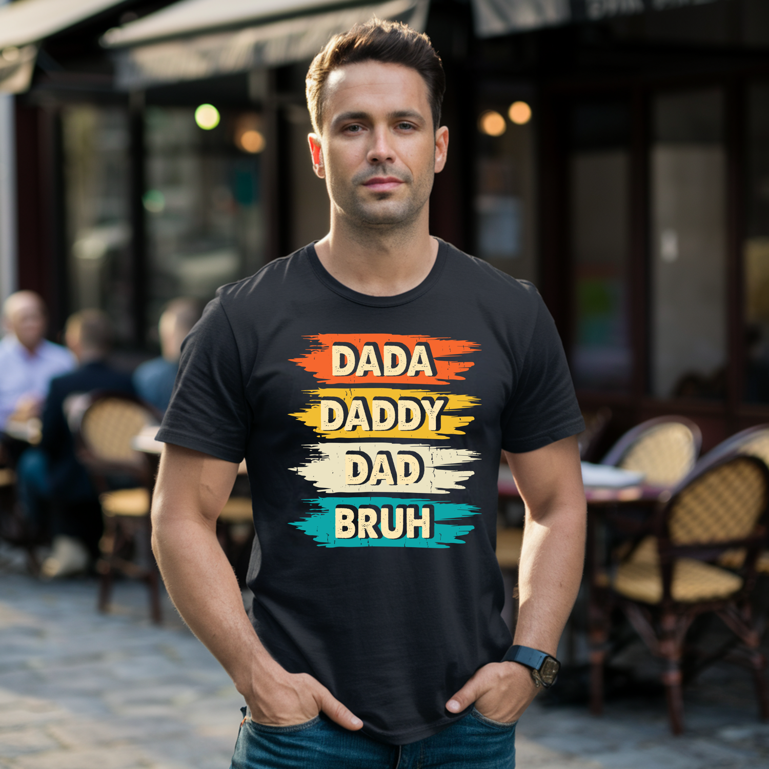 Dada Daddy Dad Bruh Father&#39;s Day Shirt