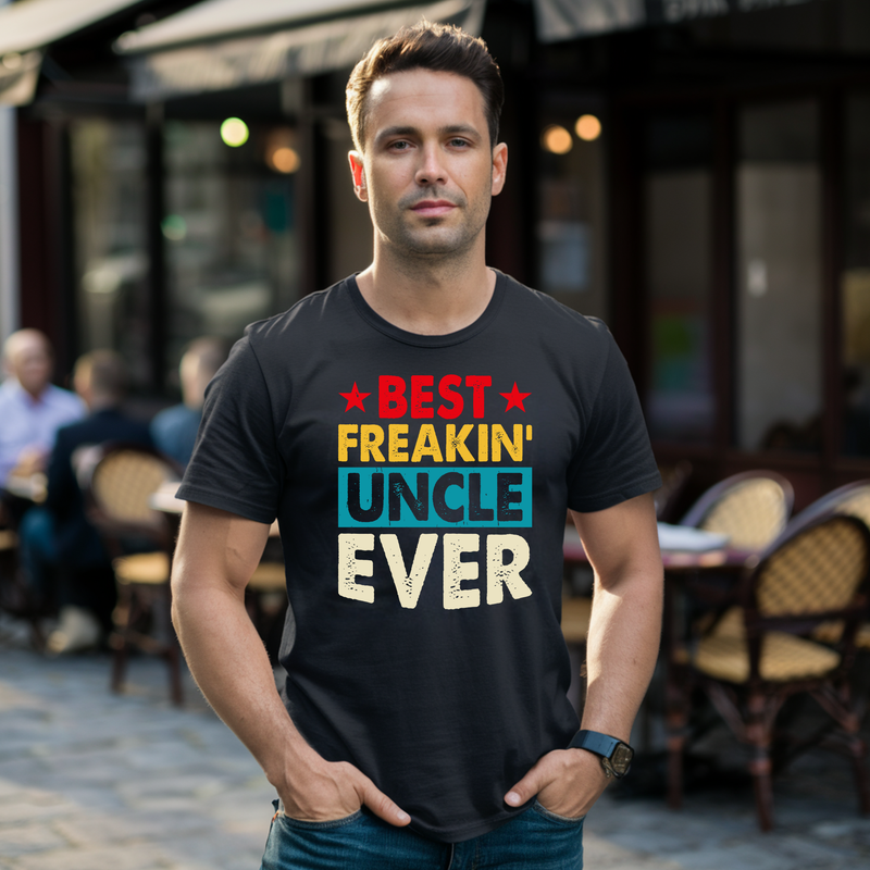 Best Freakin&#39; Uncle Ever  Father&#39;s Day Shirt