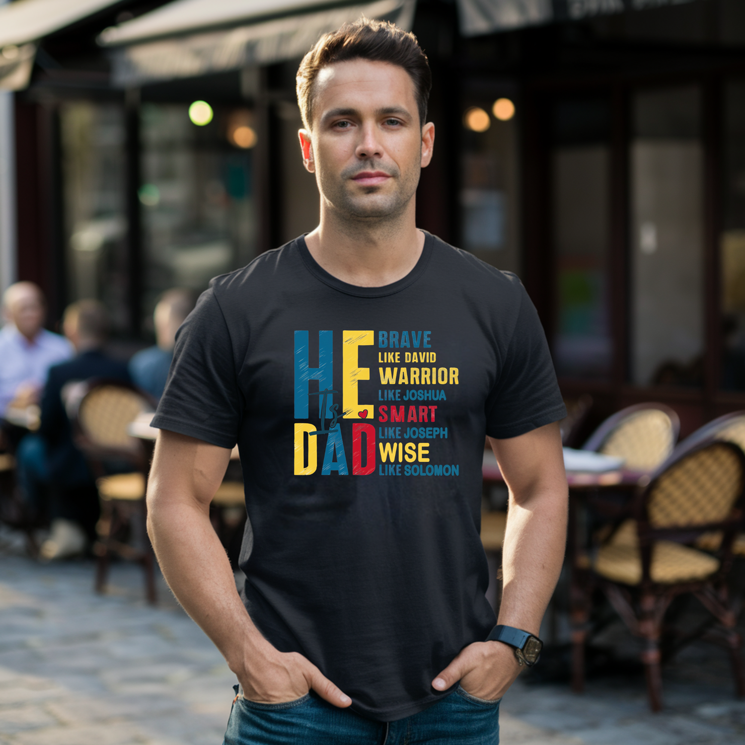 He Is Dad Affirmation Father&#39;s Day shirt