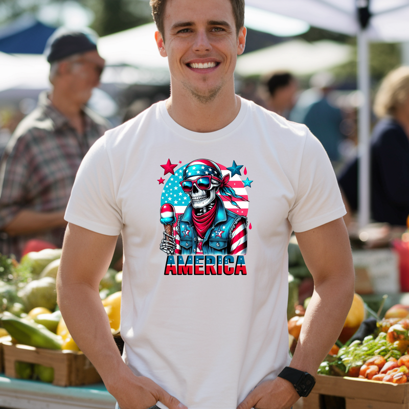 America Skull Shirt