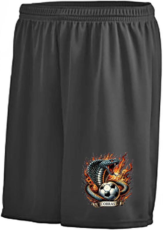 Black 7" Inseam Shorts (No Pockets)