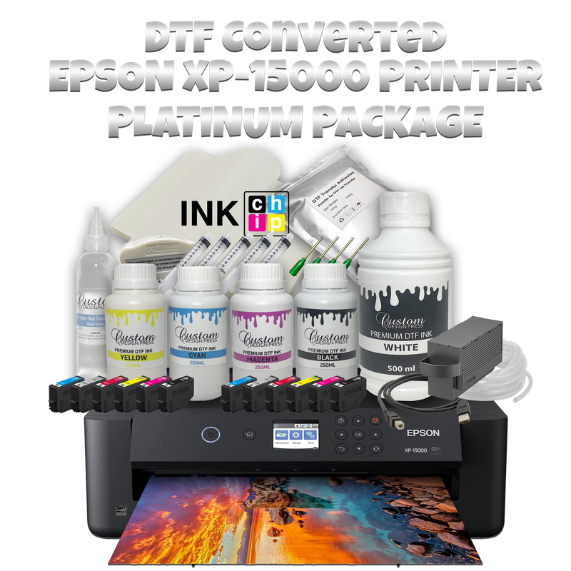 Platinum - DTF Converted Epson XP-15000 printer bundles