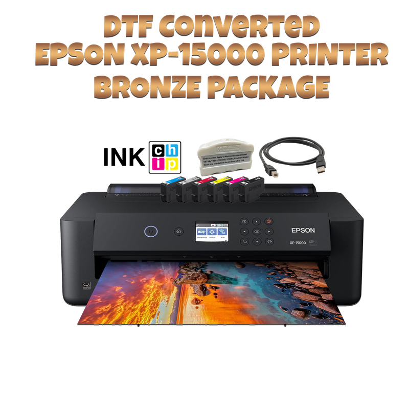 Bronze - DTF Converted Epson XP-15000 printer bundles