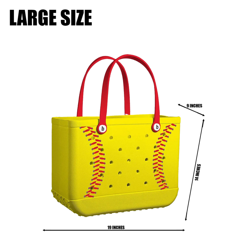 Large Softball Beach Bag