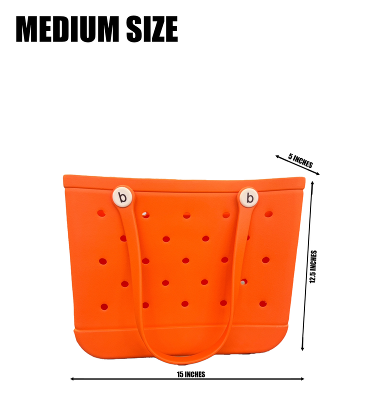 Orange Beach Bag