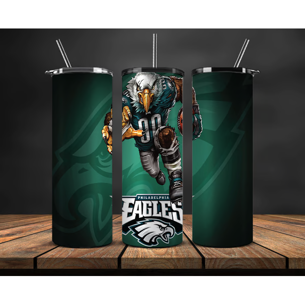 Philadelphia Eagles 20 oz UV Printed Tumbler