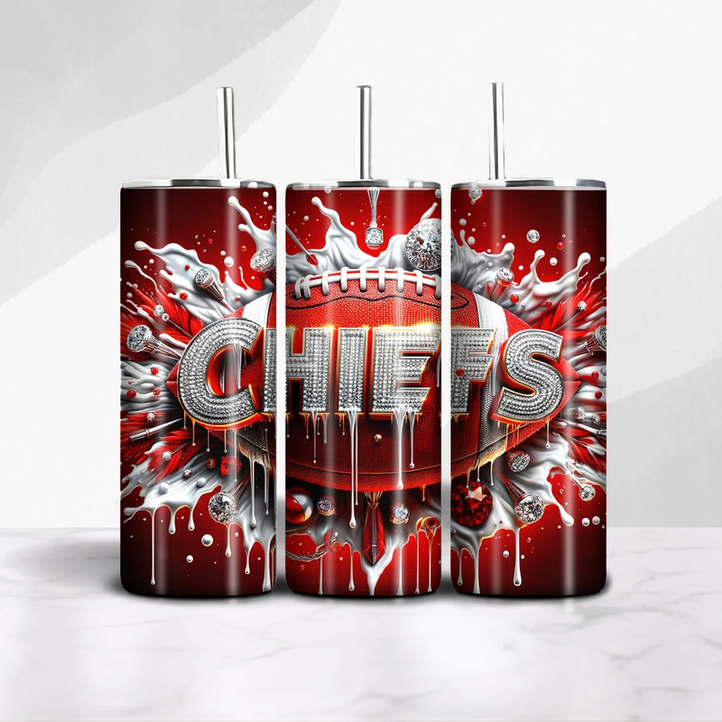 Kansas City Chiefs Stainless Steel Tumbler