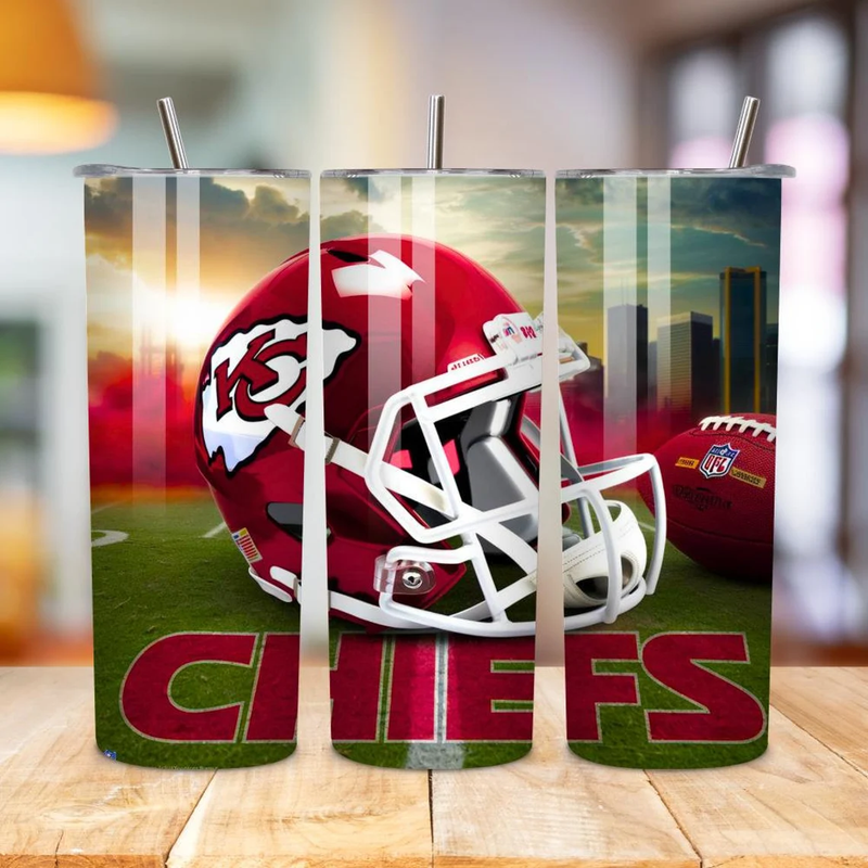20 oz Kansas City Chiefs UV Printed Tumbler