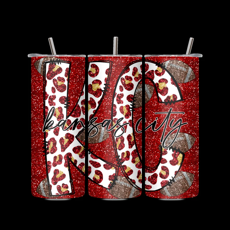 Kansas City Chiefs Fan Tumbler - 20 oz