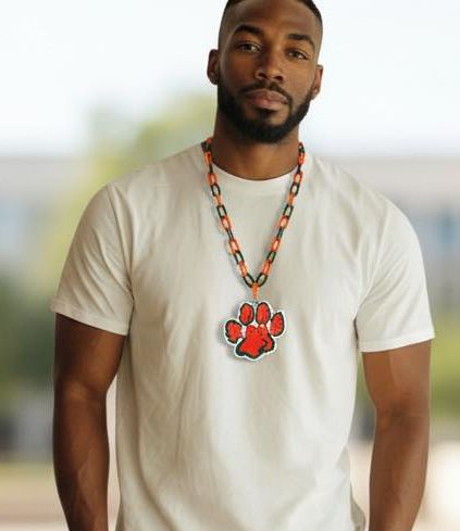 High School Hype Chain | Custom School Spirit Chains | Game Day, Pep Rally, College &amp; Team Fan Gear Made to Order