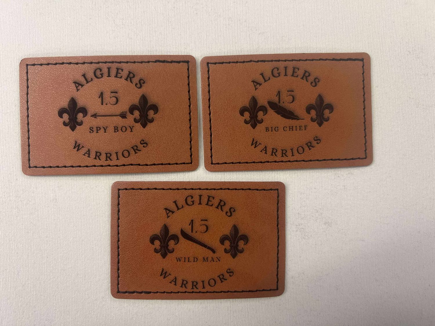 Custom Laser Engraved Patches