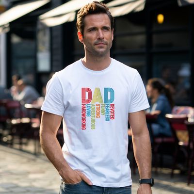 Retro Dad Affirmation shirt