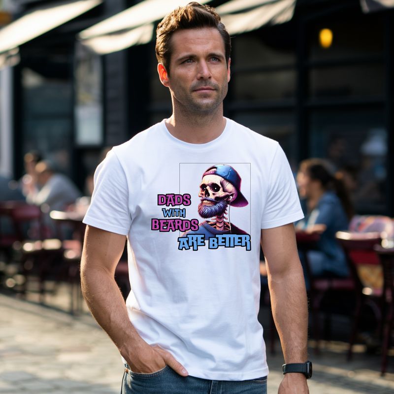 Skull Dads With Beards Are Better shirt