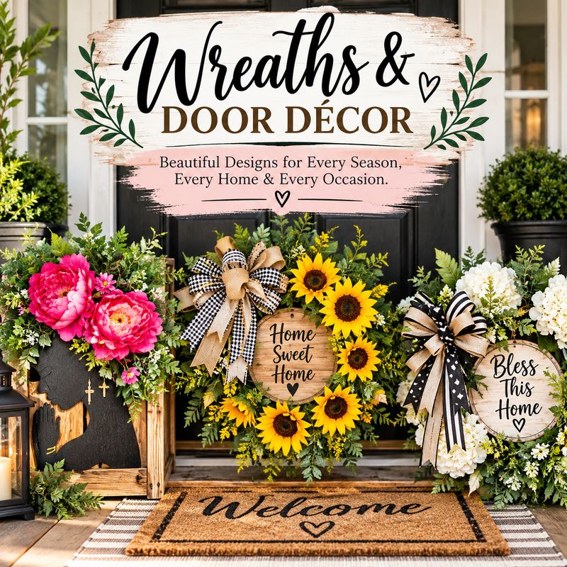 Handcrafted Wreaths & Door Décor | Custom Design Press