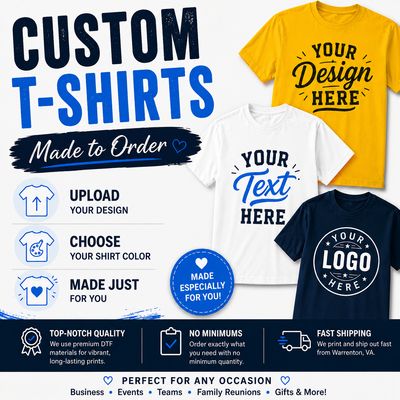 Custom T-shirts Made to Order