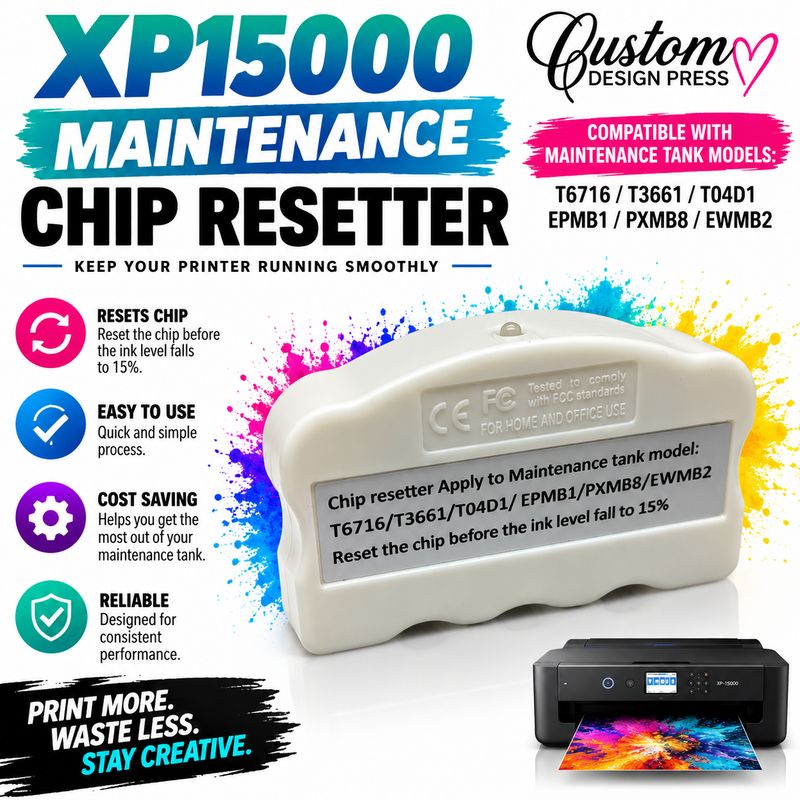 Epson XP-15000 Maintenance Box Chip Resetter