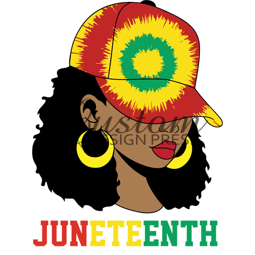 Juneteenth Tie Dye PNG – Digital Download