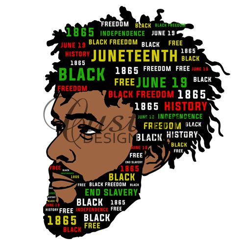 Juneteenth Man PNG – Digital Download