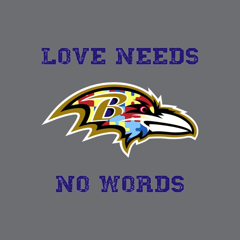 Ravens Autism Love Needs No Words