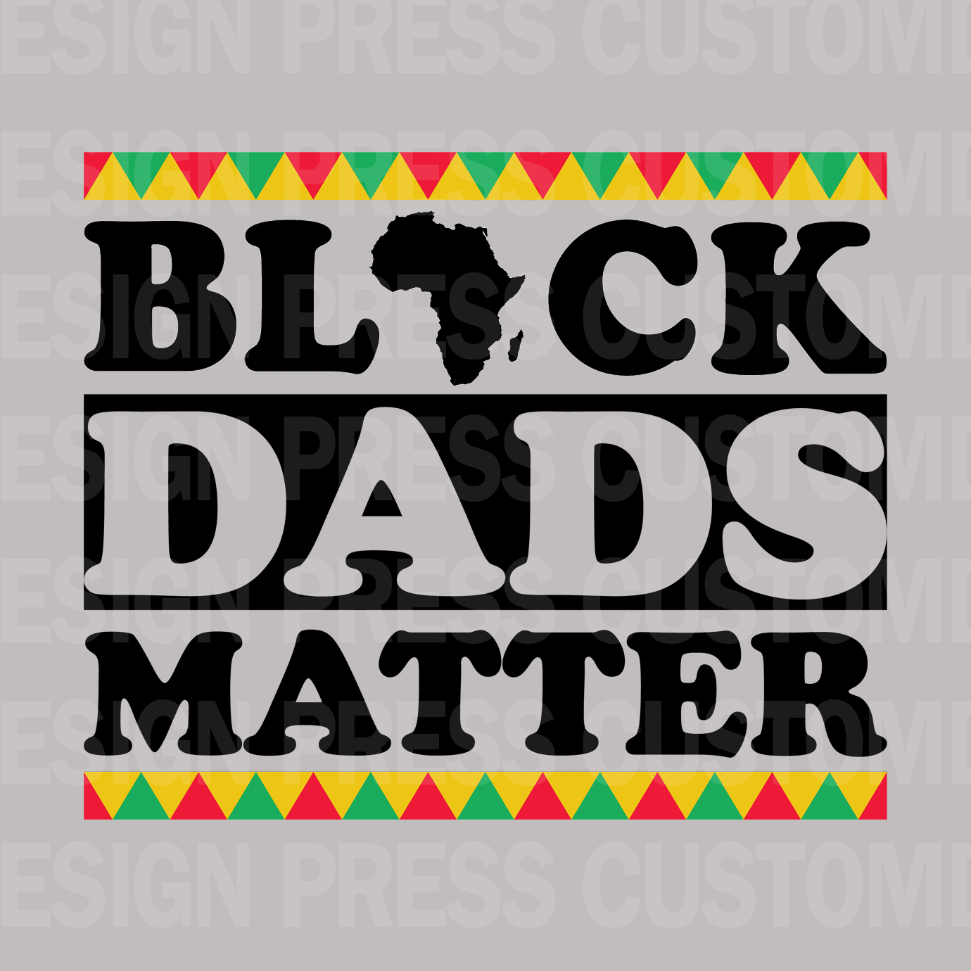 Juneteenth Black Dads Matter PNG – Digital Download