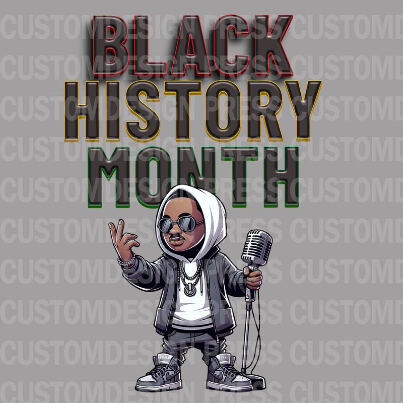 Black History Month Dr. Martin Luther King PNG – Digital Download