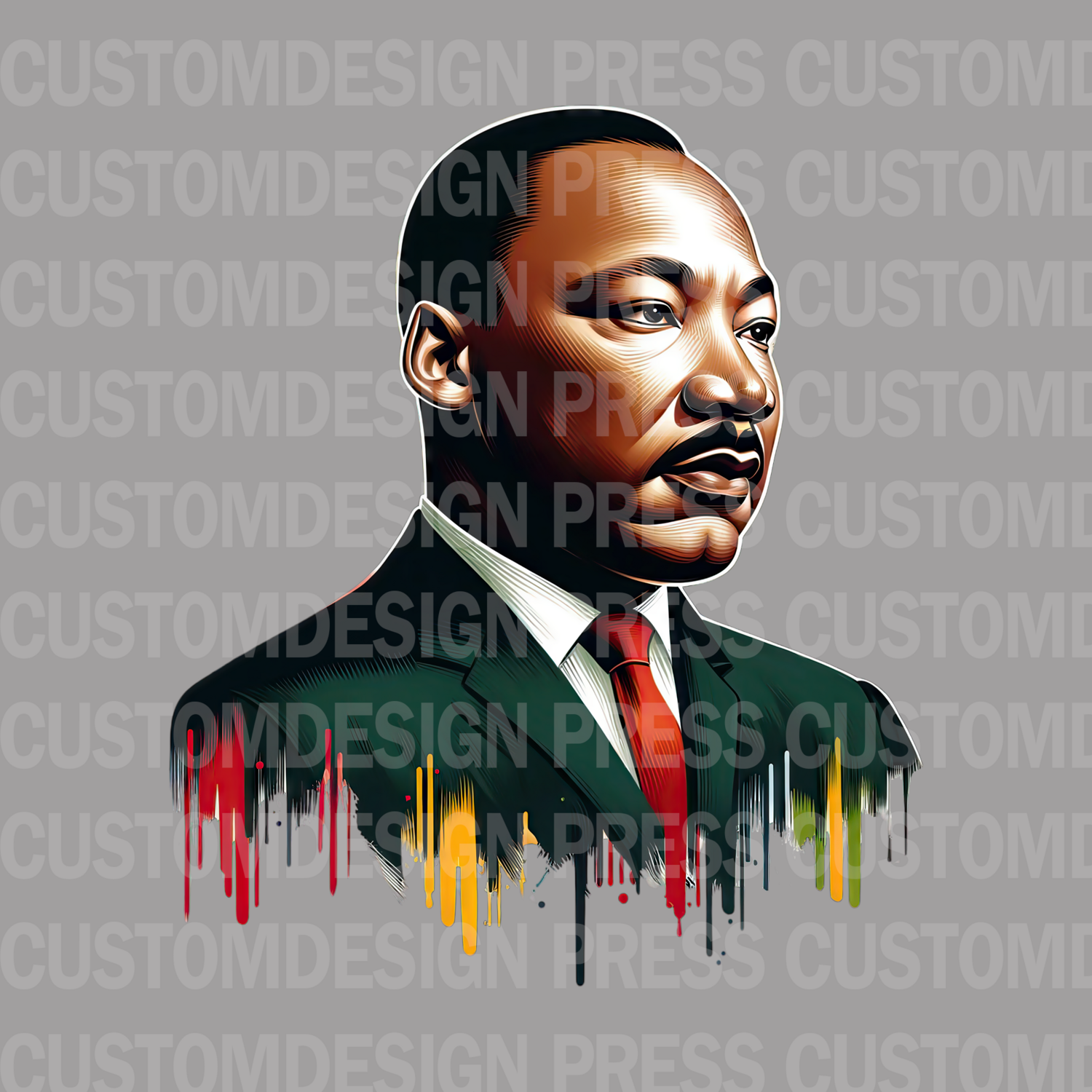 Dr. Martin Luther King Jr. PNG – Digital Download