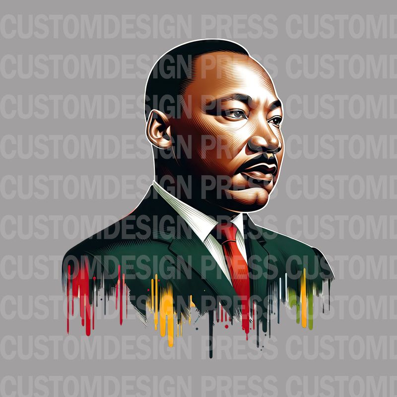 Dr. Martin Luther King Jr. PNG – Digital Download