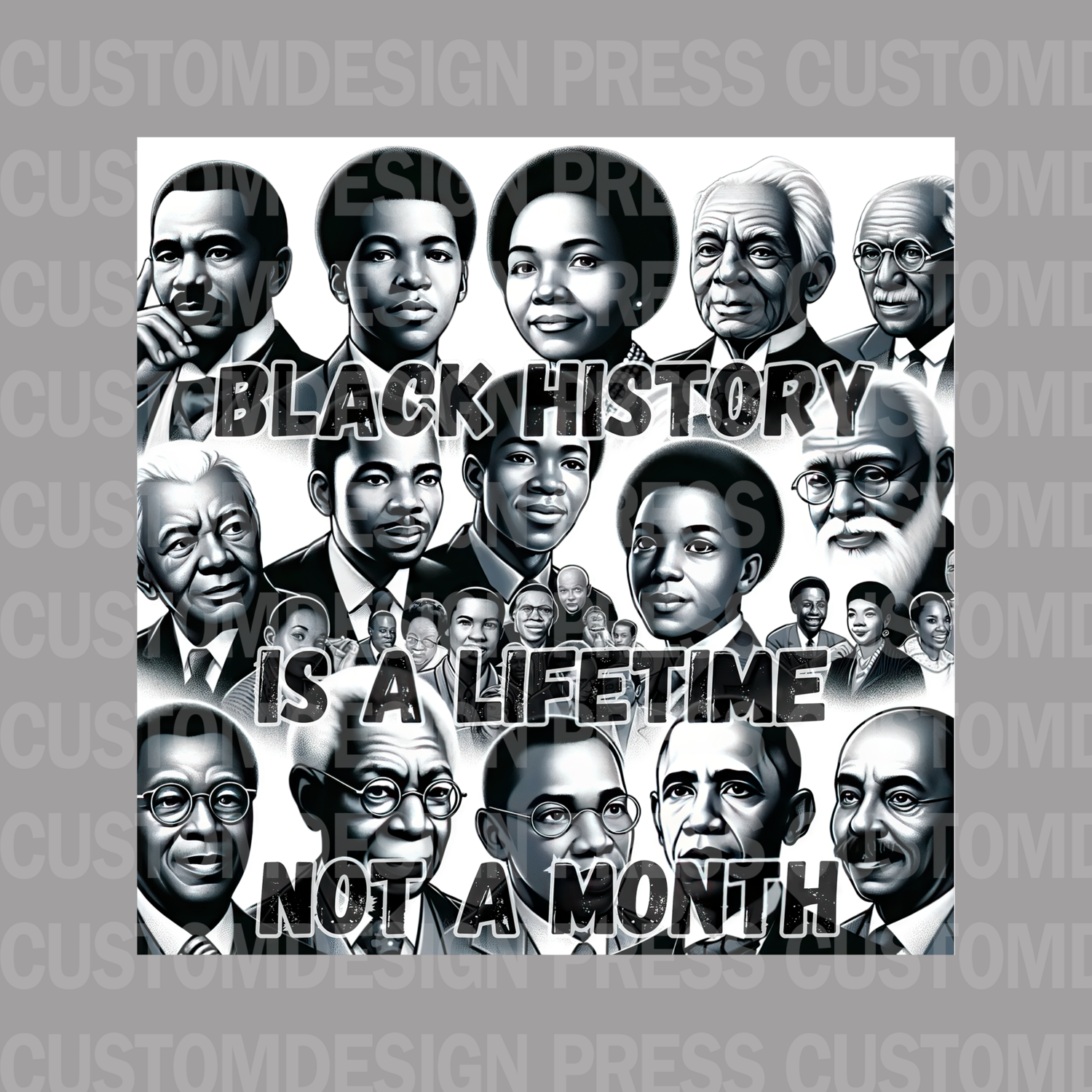 Black History Is A Lifetime PNG – Digital Download