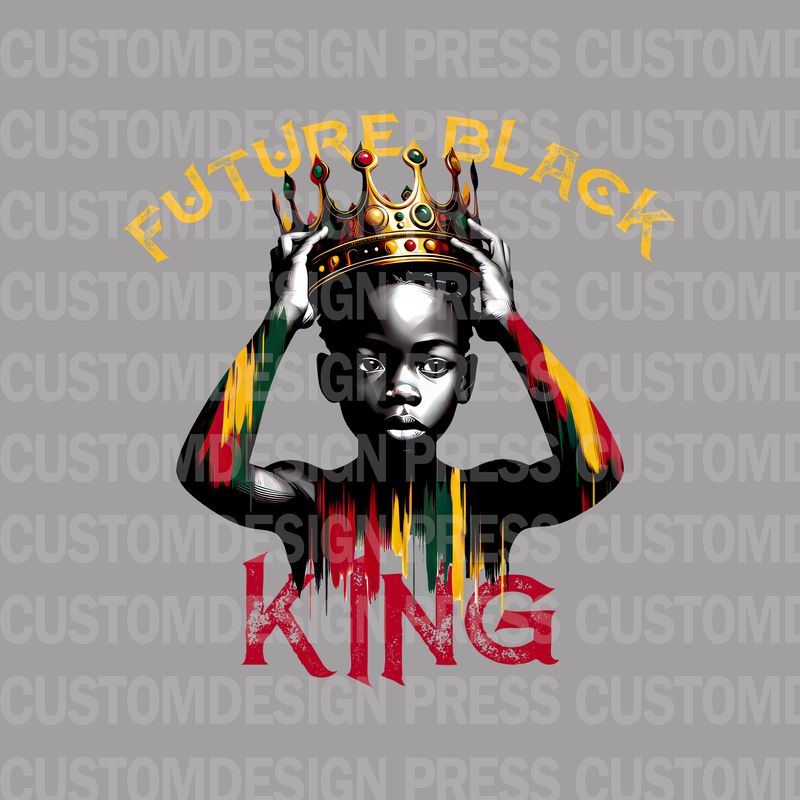 Future Black King PNG – Digital Download
