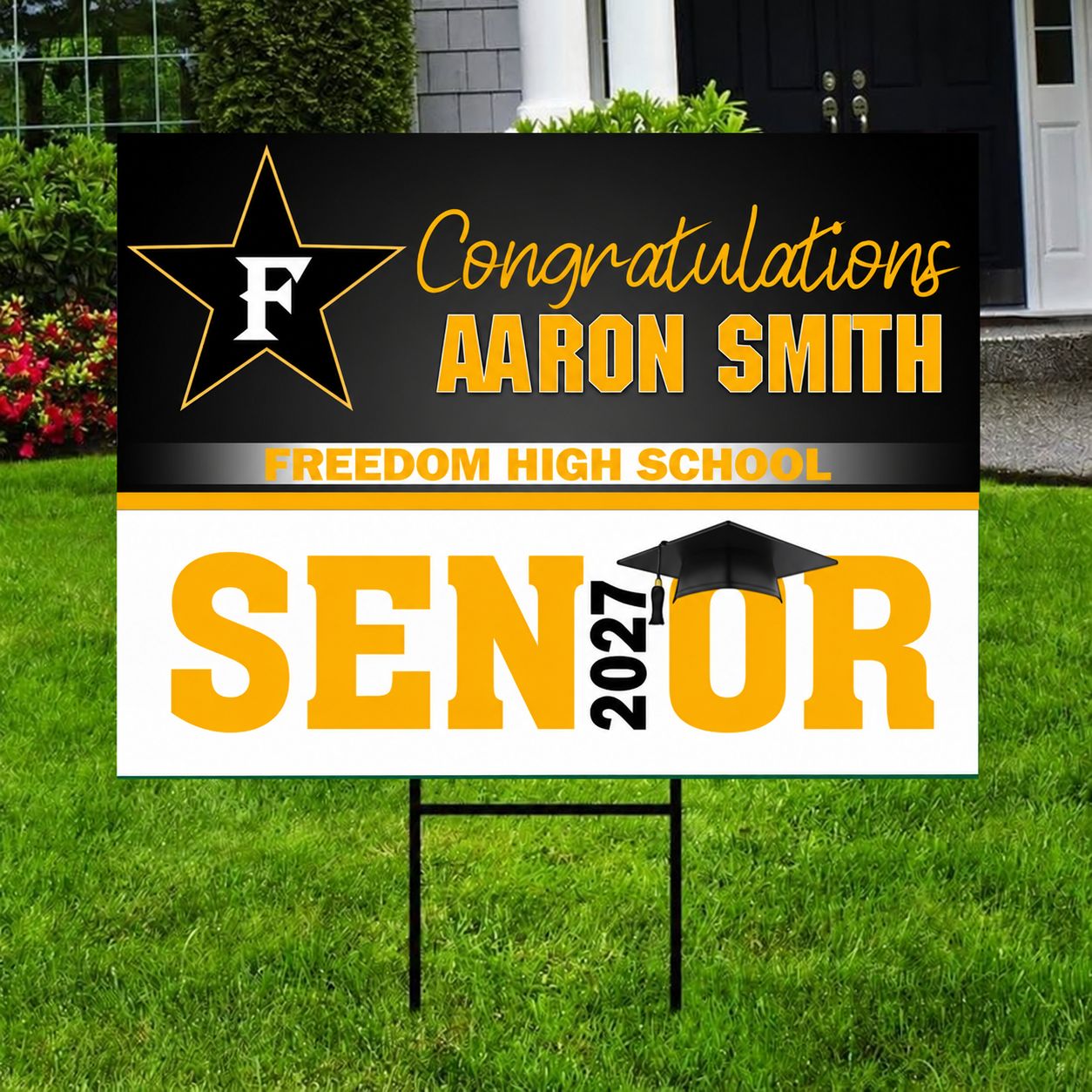 18x24 Custom Graduation Yard Sign | Class of 2027